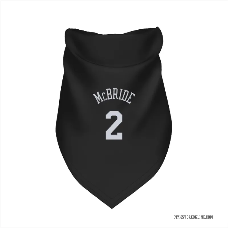 Miles McBride  Black New York Knicks  Cat & Dog Pet Bandana