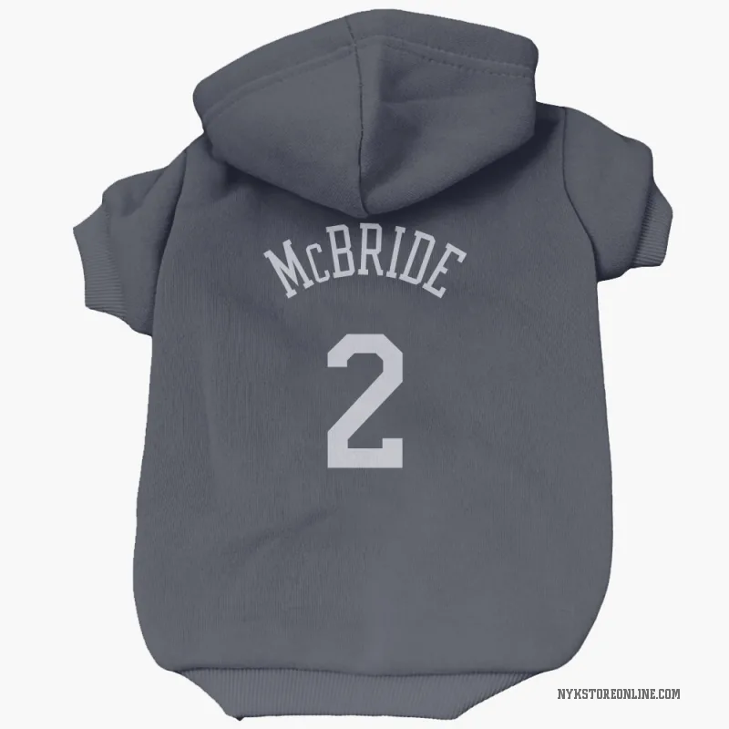 Miles McBride  Navy New York Knicks  Cat & Dog Pet Hoodie